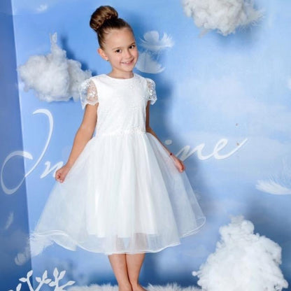 ДАНТЕЛЕНА РОКЛЯ ЗА КРЪЩЕНЕТА И ТЪРЖЕСТВА