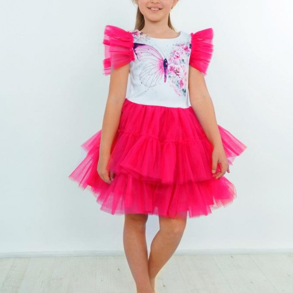 ЕЛЕГАНТНА РОКЛЯ "ПЕПЕРУДА"