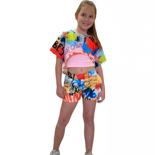 СПОРТЕН КОМПЛЕКТ ЗА МОМИЧЕ 3 ЧАСТИ