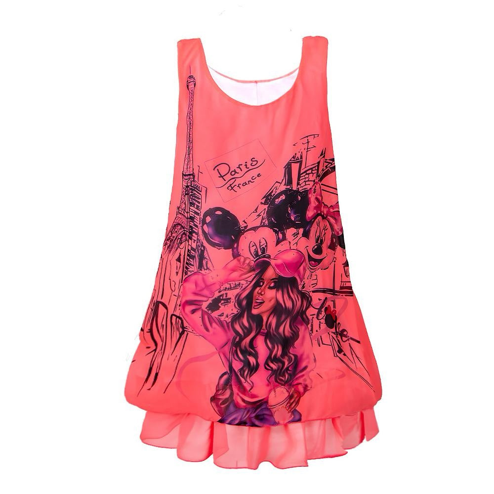 РОКЛЯ ШИФОН ПАРИЖ