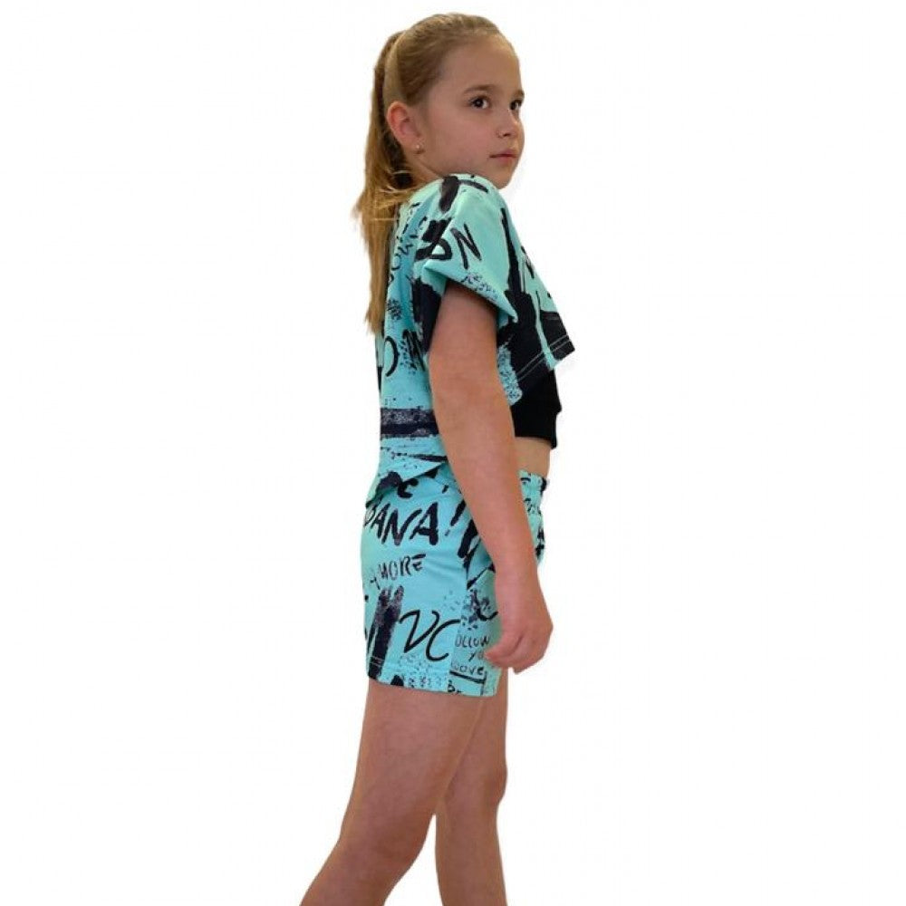 СПОРТЕН КОМПЛЕКТ ЗА МОМИЧЕ 3 ЧАСТИ